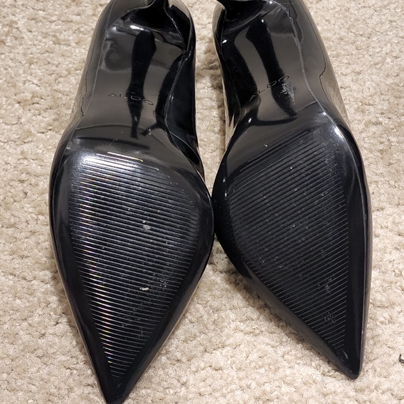 Black patent leather heels - Picture 4 of 4
